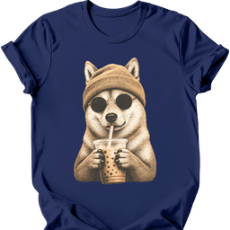 Finnish Spitz Hipster Dog T Shirt Gift For Dog Lover