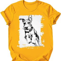 Kerry Blue Terrier Running Dog T Shirt Gift For Dog Lover