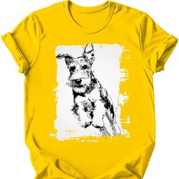 Kerry Blue Terrier Running Dog T Shirt Gift For Dog Lover