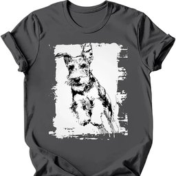Kerry Blue Terrier Running Dog T Shirt Gift For Dog Lover