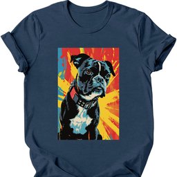 French Bulldog Punk Dog T Shirt Gift For Dog Lover
