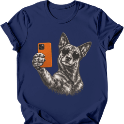 Dutch Shepherd Selfie Dog T Shirt Gift For Dog Lover