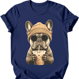 French Bulldog Hipster Dog T Shirt Gift For Dog Lover