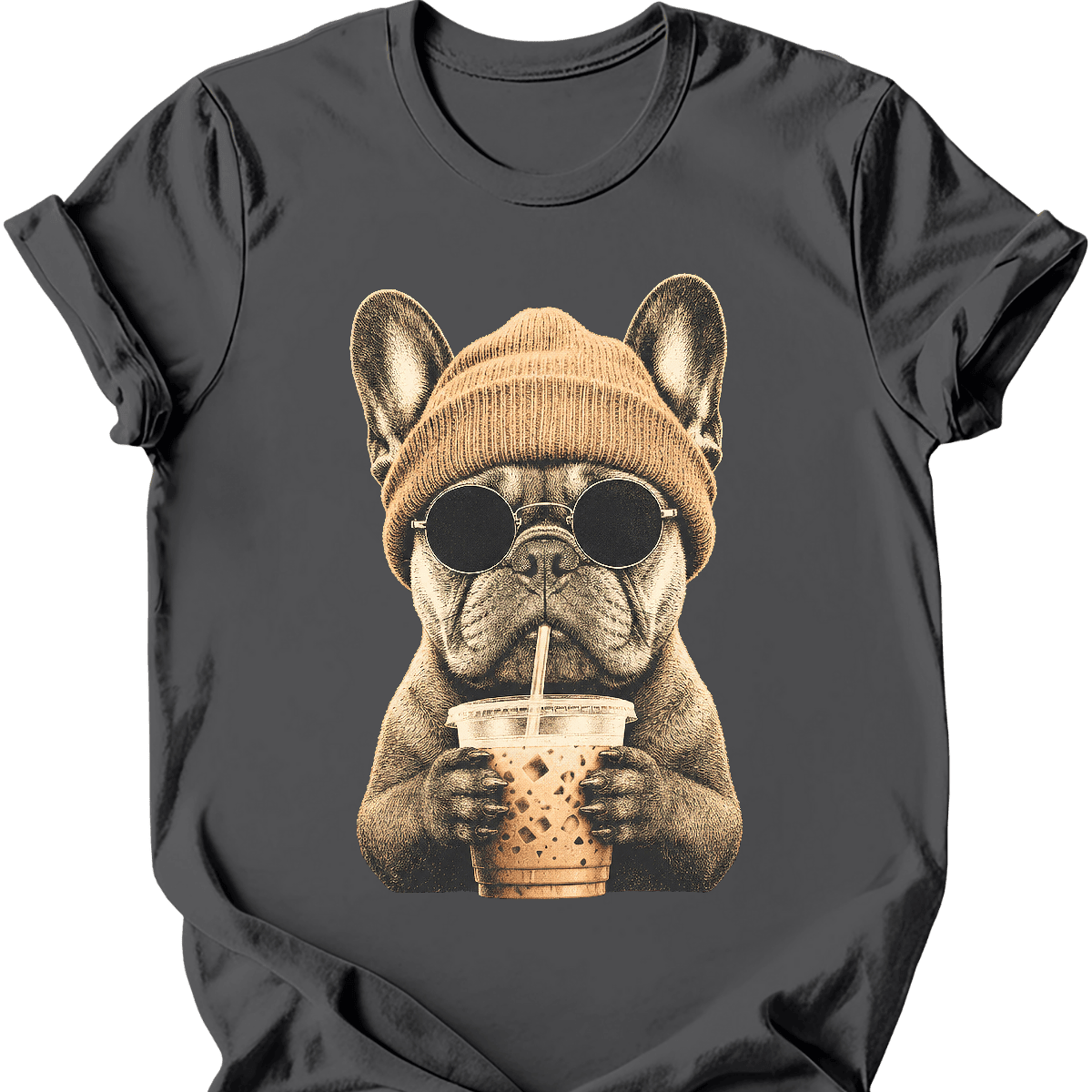 French Bulldog Hipster Dog T Shirt Gift For Dog Lover