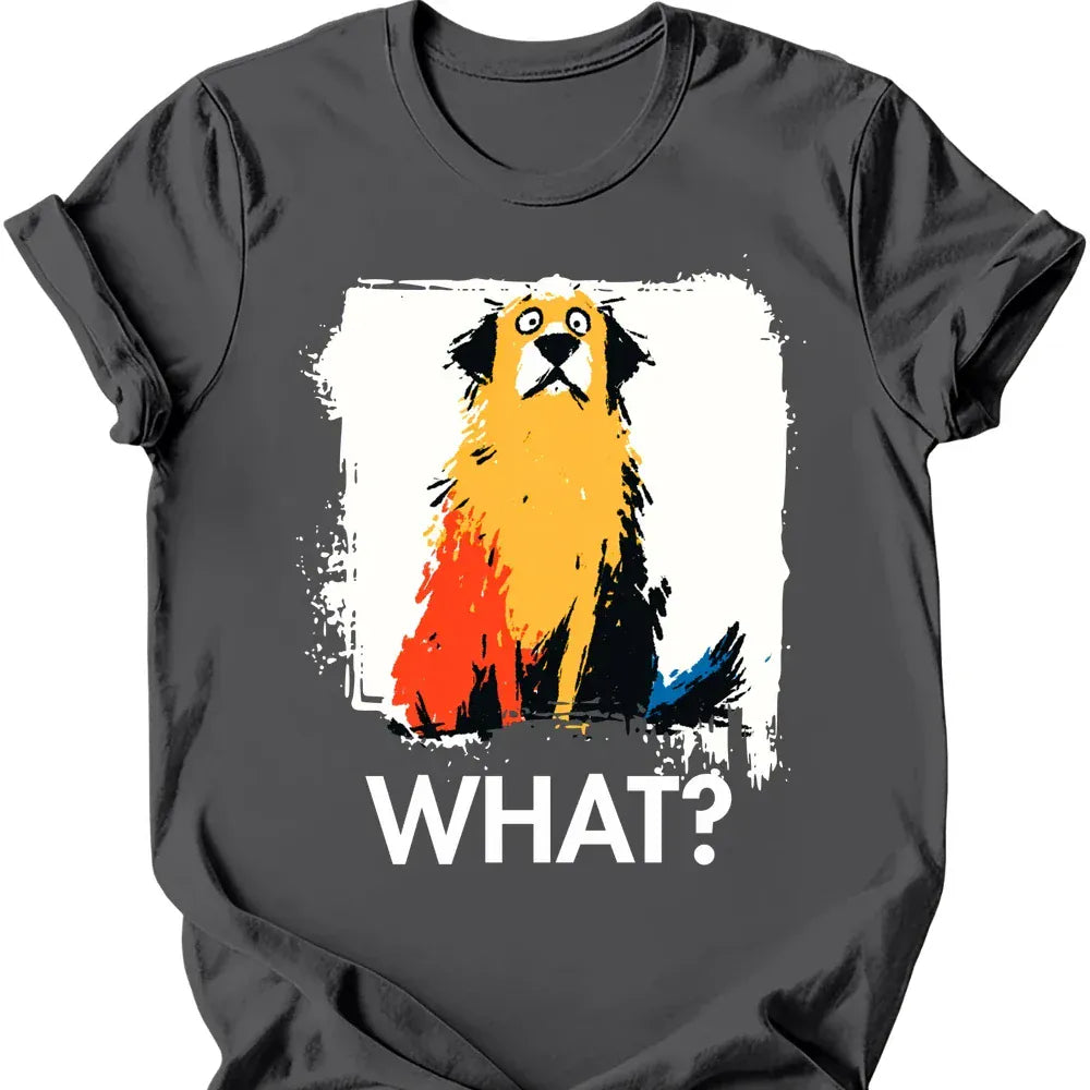 Golden Retriever What Dog T Shirt Gift For Dog Lover