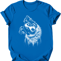 Miniature American Shepherd Tilted Dog T Shirt Gift For Dog Lover