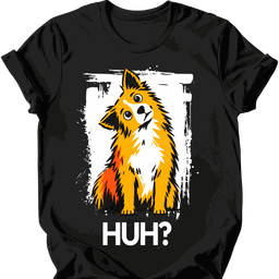 German Spitz Huh Dog T Shirt Gift For Dog Lover