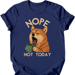 Finnish Spitz Not Today T Shirt Gift For Dog Lover