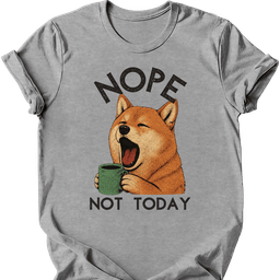 Finnish Spitz Not Today T Shirt Gift For Dog Lover