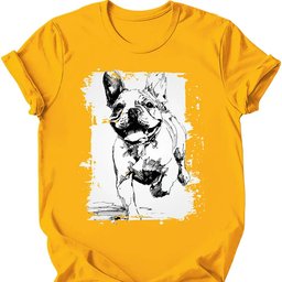 French Bulldog Running Dog T Shirt Gift For Dog Lover