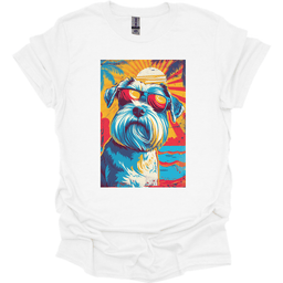 Giant Schnauzer Summer Dog T Shirt Gift For Dog Lover