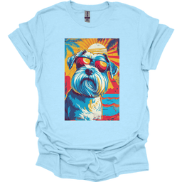 Giant Schnauzer Summer Dog T Shirt Gift For Dog Lover