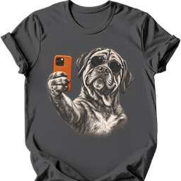 Mastiff Selfie Dog T Shirt Gift For Dog Lover