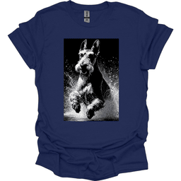 Giant Schnauzer Puddle Dog T Shirt Gift For Dog Lover