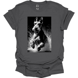 Giant Schnauzer Puddle Dog T Shirt Gift For Dog Lover