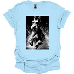 Giant Schnauzer Puddle Dog T Shirt Gift For Dog Lover
