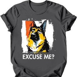 German Shepherd Excuse Me Dog T Shirt Gift For Dog Lover