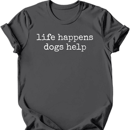 Dogs Help T Shirt Gift For Dog Lover