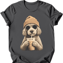 Labradoodle Hipster Dog T Shirt Gift For Dog Lover