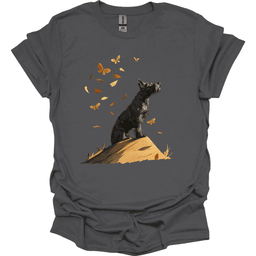 Kerry Blue Terrier Fall Dog T Shirt Gift For Dog Lover