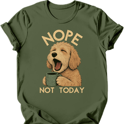 Labradoodle Not Today T Shirt Gift For Dog Lover