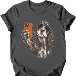 Gordon Setter Selfie Dog T Shirt Gift For Dog Lover