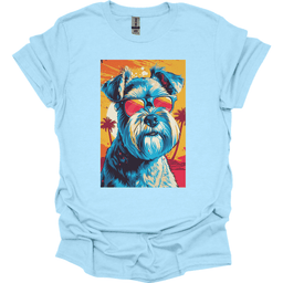 Kerry Blue Terrier Summer Dog T Shirt Gift For Dog Lover