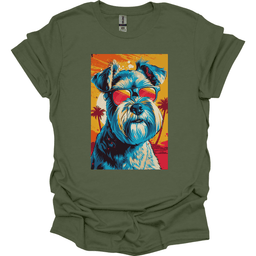 Kerry Blue Terrier Summer Dog T Shirt Gift For Dog Lover