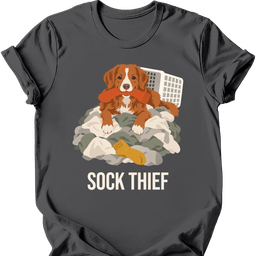 Nova Scotia Duck Tolling Retriever Sock Thief T Shirt Gift For Duck Lover