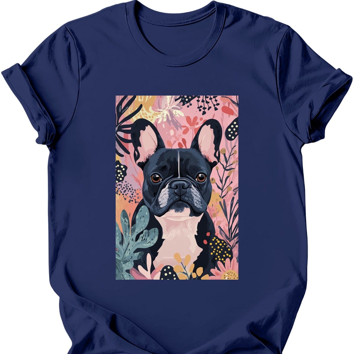 French Bulldog Boho Dog T Shirt Gift For Dog Lover