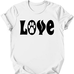 Love Paw T Shirt Gift For Dog Lover