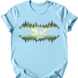 Forest Dog T Shirt Gift For Dog Lover