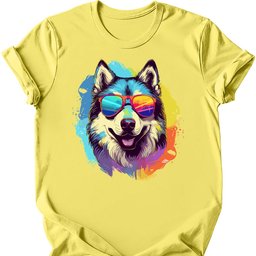 Malamute Top Dog T Shirt Gift For Dog Lover