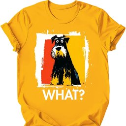 Giant Schnauzer What Dog T Shirt Gift For Dog Lover
