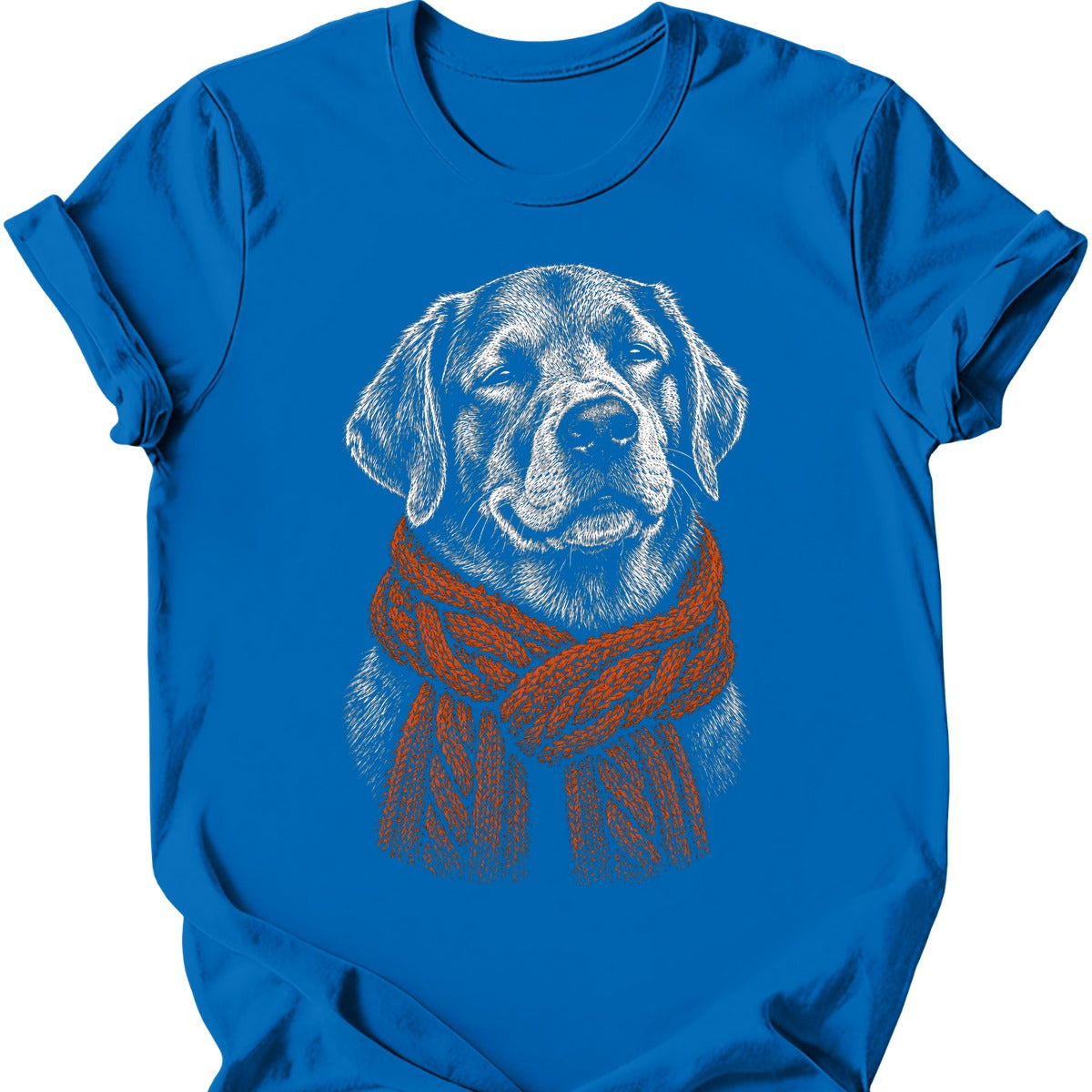 Labrador Winter Dog T Shirt Gift For Dog Lover