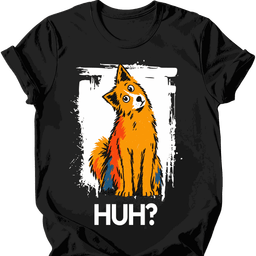 Finnish Spitz Huh Dog T Shirt Gift For Dog Lover