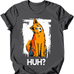 Finnish Spitz Huh Dog T Shirt Gift For Dog Lover