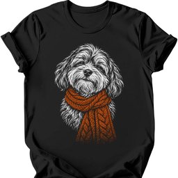 Havanese Winter Dog T Shirt Gift For Dog Lover