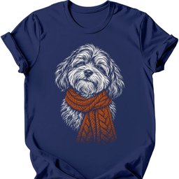 Havanese Winter Dog T Shirt Gift For Dog Lover