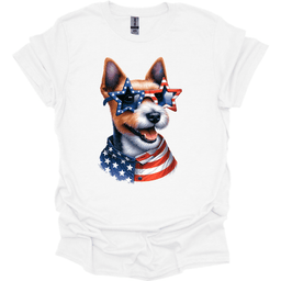 Jack Russell Patriot Series T Shirt Gift For Dog Lover