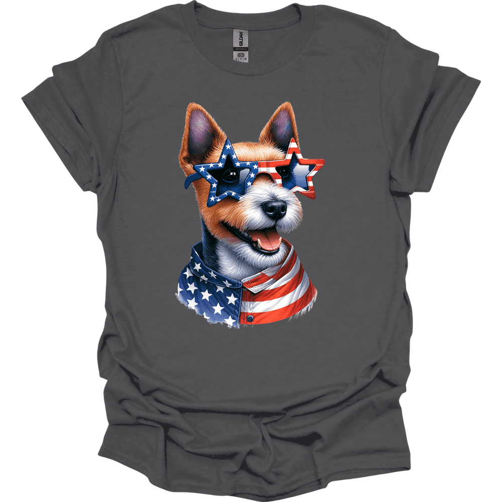 Jack Russell Patriot Series T Shirt Gift For Dog Lover
