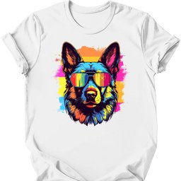 German Shepherd Top Dog T Shirt Gift For Dog Lover