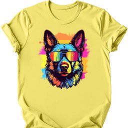 German Shepherd Top Dog T Shirt Gift For Dog Lover