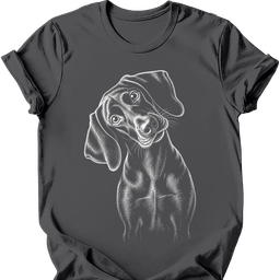 German Shorthaired Pointer Tilted Dog T Shirt Gift For Dog Lover