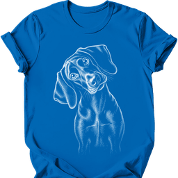 German Shorthaired Pointer Tilted Dog T Shirt Gift For Dog Lover