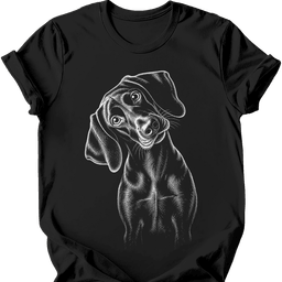 German Shorthaired Pointer Tilted Dog T Shirt Gift For Dog Lover