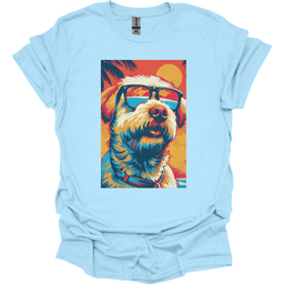 Goldendoodle Summer Dog T Shirt Gift For Dog Lover