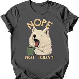 Japanese Spitz Not Today T Shirt Gift For Dog Lover