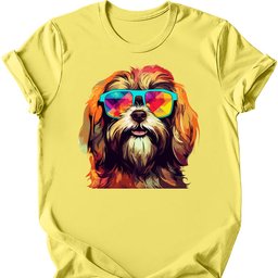 Lhasa Apso Top Dog T Shirt Gift For Dog Lover