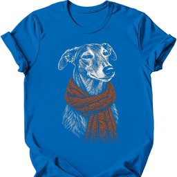Greyhound Winter Dog T Shirt Gift For Dog Lover